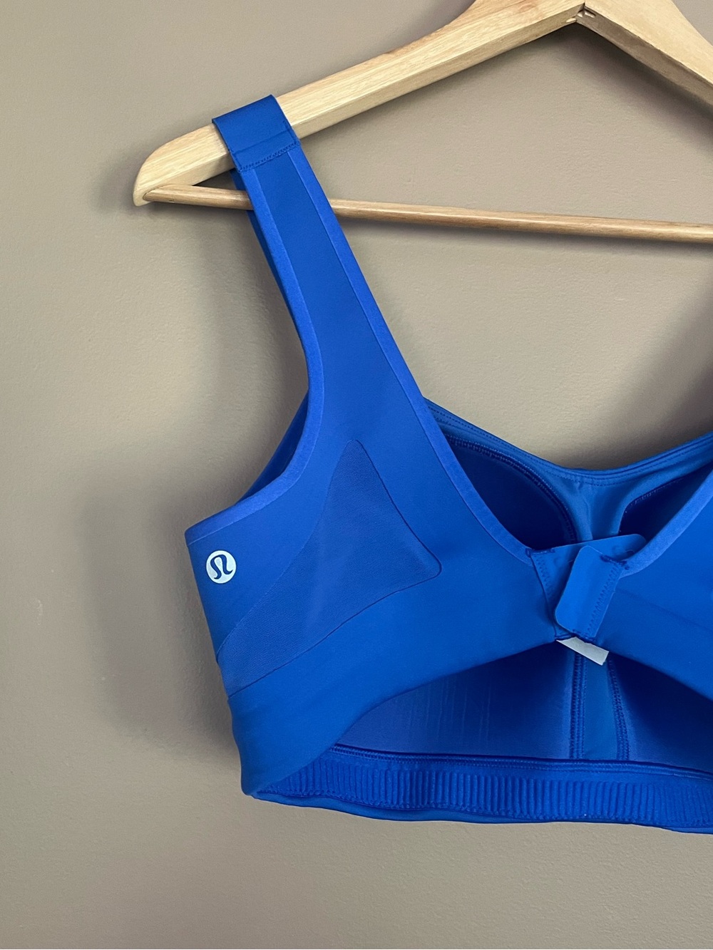 {Lululemon} Swift Speed Sports Bra High Support in Cerulean Blue - Womens 34DD - Picture 5 of 11